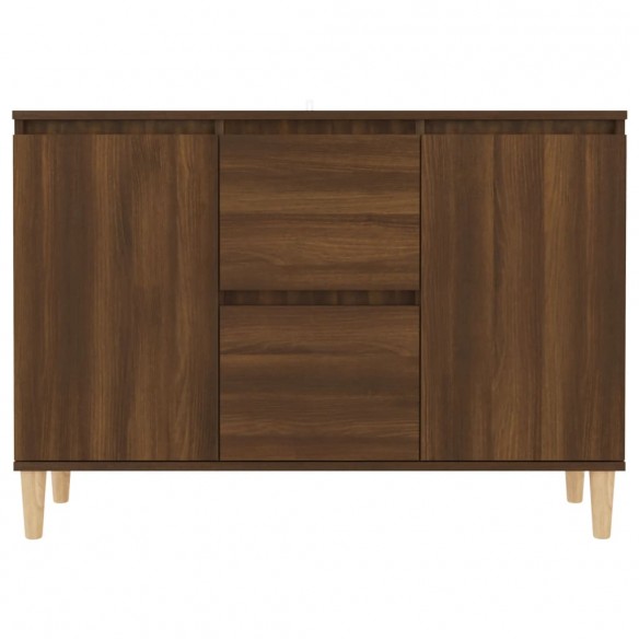 Buffet Chêne marron 103,5x35x70 cm Bois d'ingénierie