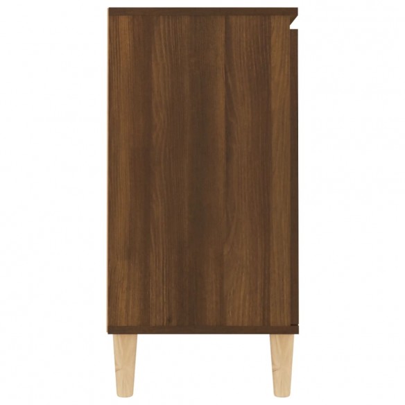 Buffet Chêne marron 103,5x35x70 cm Bois d'ingénierie