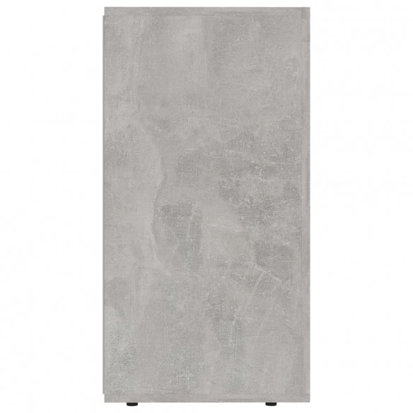 Buffet Gris béton 120x36x69 cm Aggloméré