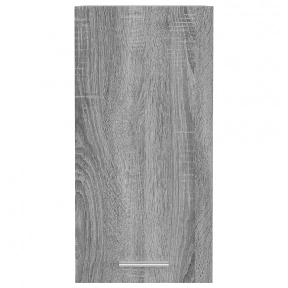 Armoire suspendue Sonoma gris 29,5x31x60 cm Bois d'ingénierie
