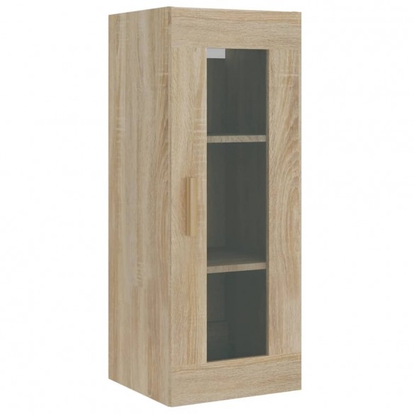 Armoire murale suspendue Chêne Sonoma 34,5x34x90 cm