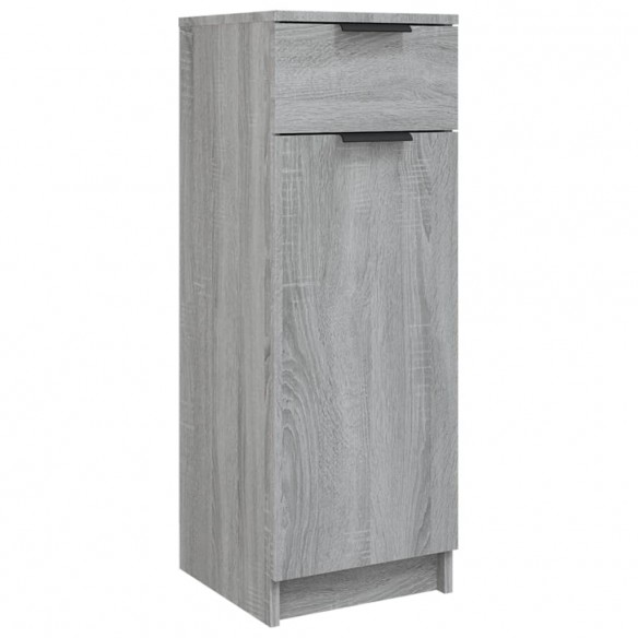 Armoire de bain Sonoma gris 32x34x90 cm Bois d'ingénierie