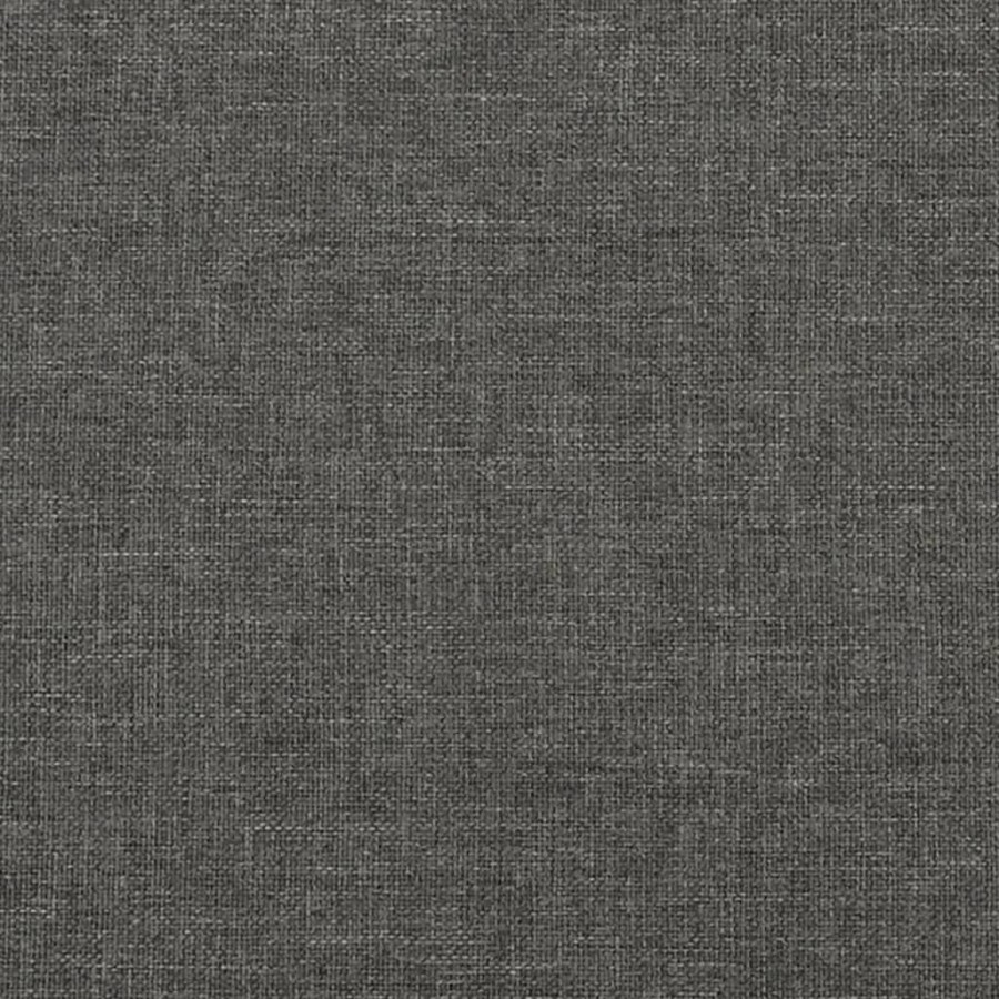 Banc Gris foncé 100x30x30 cm Tissu Banc Gris foncé 100x30x30 cm Tissu