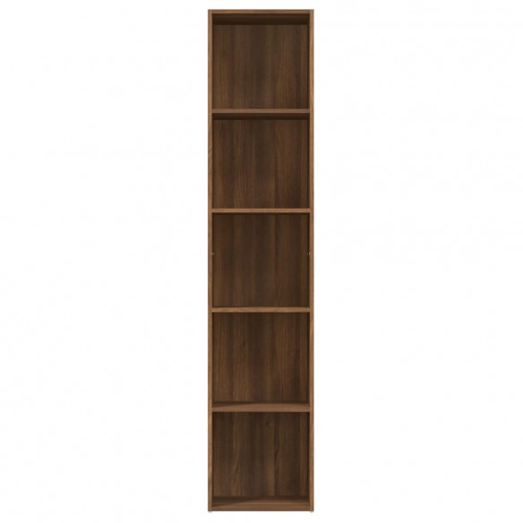 Bibliothèque Chêne marron 40x30x189 cm Bois d'ingénierie