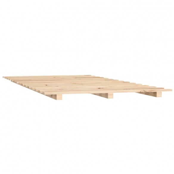 Cadre de lit 90x200 cm Bois de pin massif