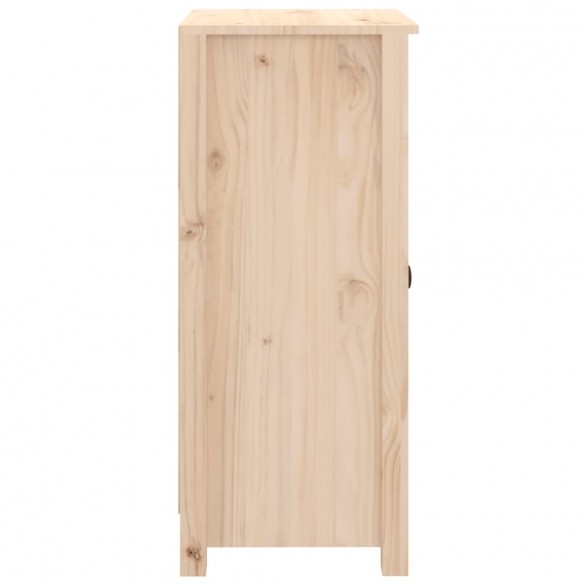 Buffets 2 pcs 40x35x80 cm Bois massif de pin