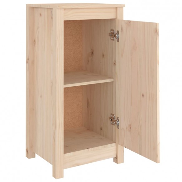 Buffets 2 pcs 40x35x80 cm Bois massif de pin