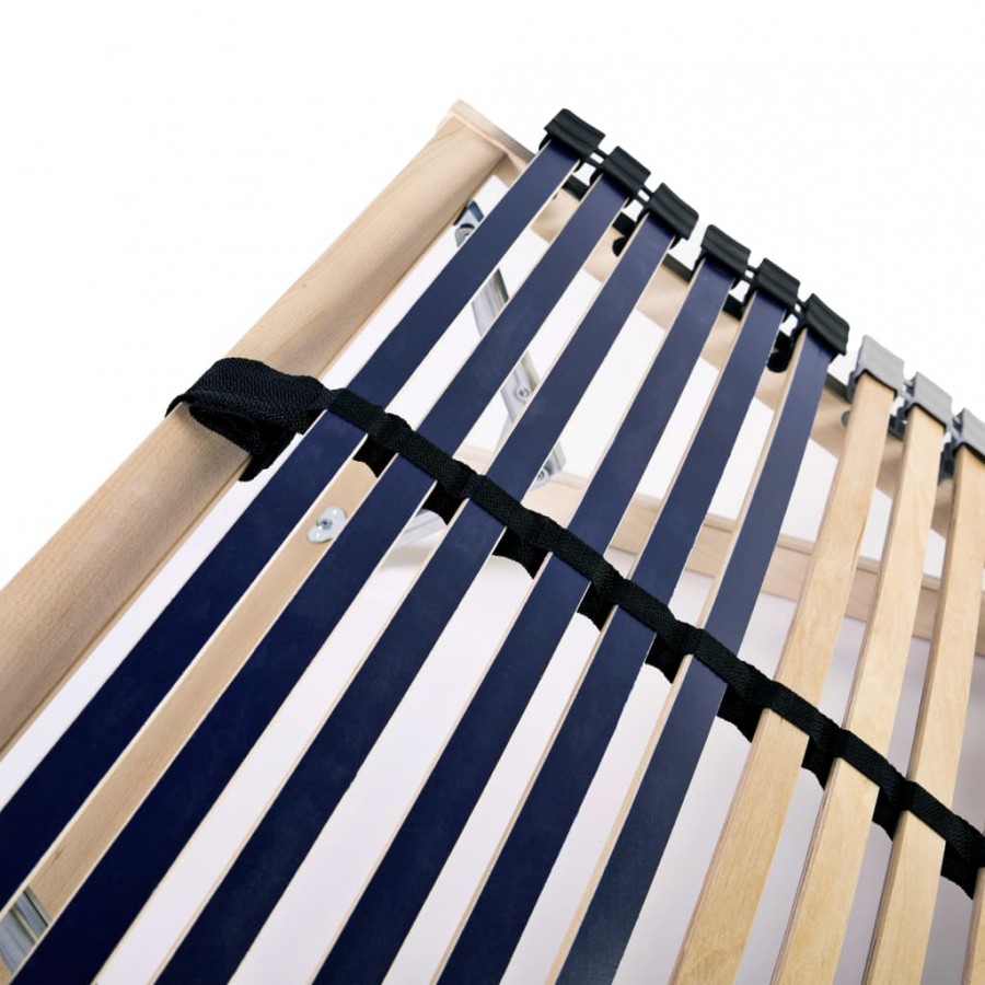 Cadre avec 42 lattes 7 zones 80 x 200 cm