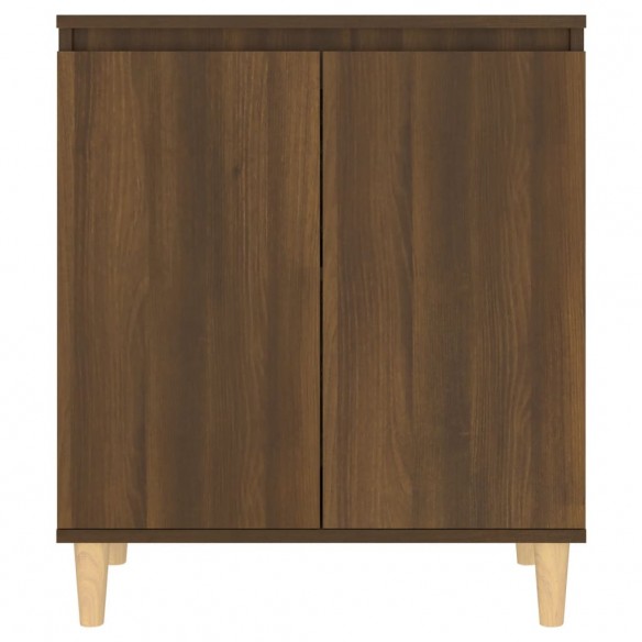 Buffet Chêne marron 60x35x70 cm Bois d'ingénierie