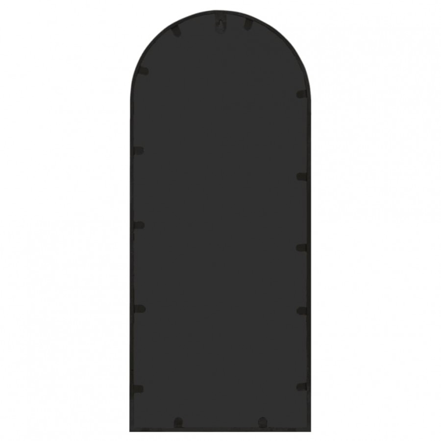 Miroir Noir 100x45 cm Fer pour utilisation à l'intérieur