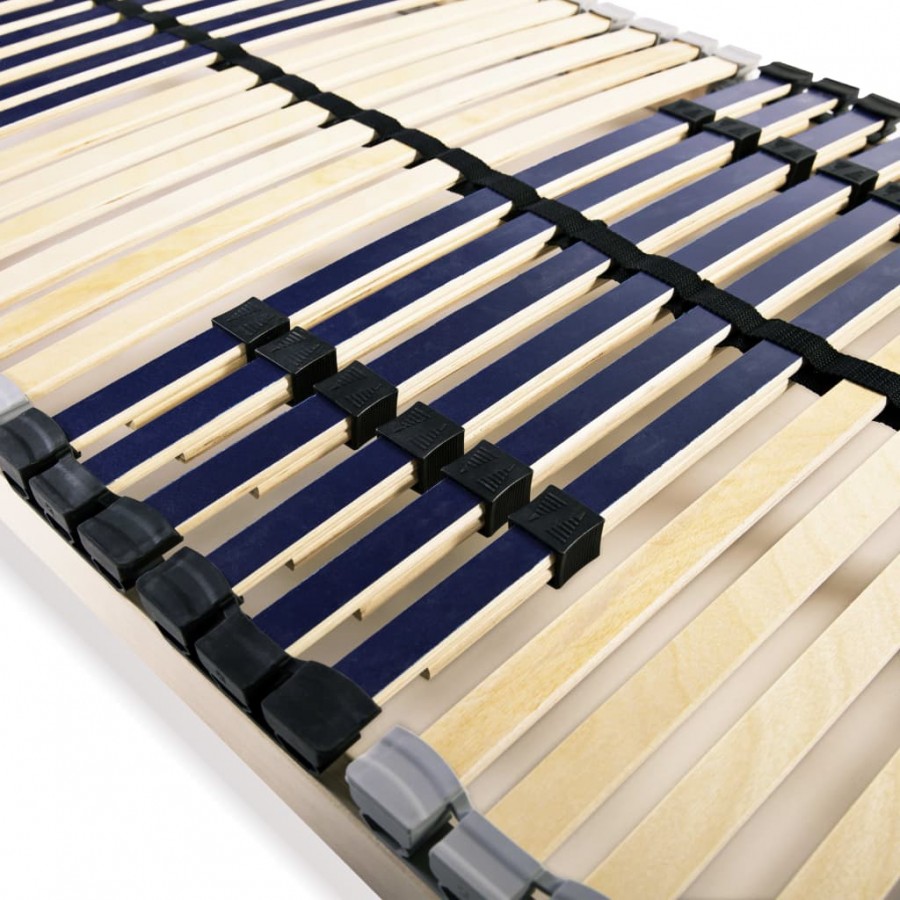 Cadre avec 42 lattes 7 zones 70 x 200 cm