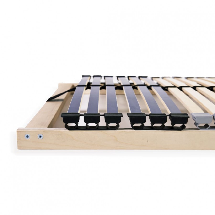 Cadre avec 42 lattes 7 zones 70 x 200 cm