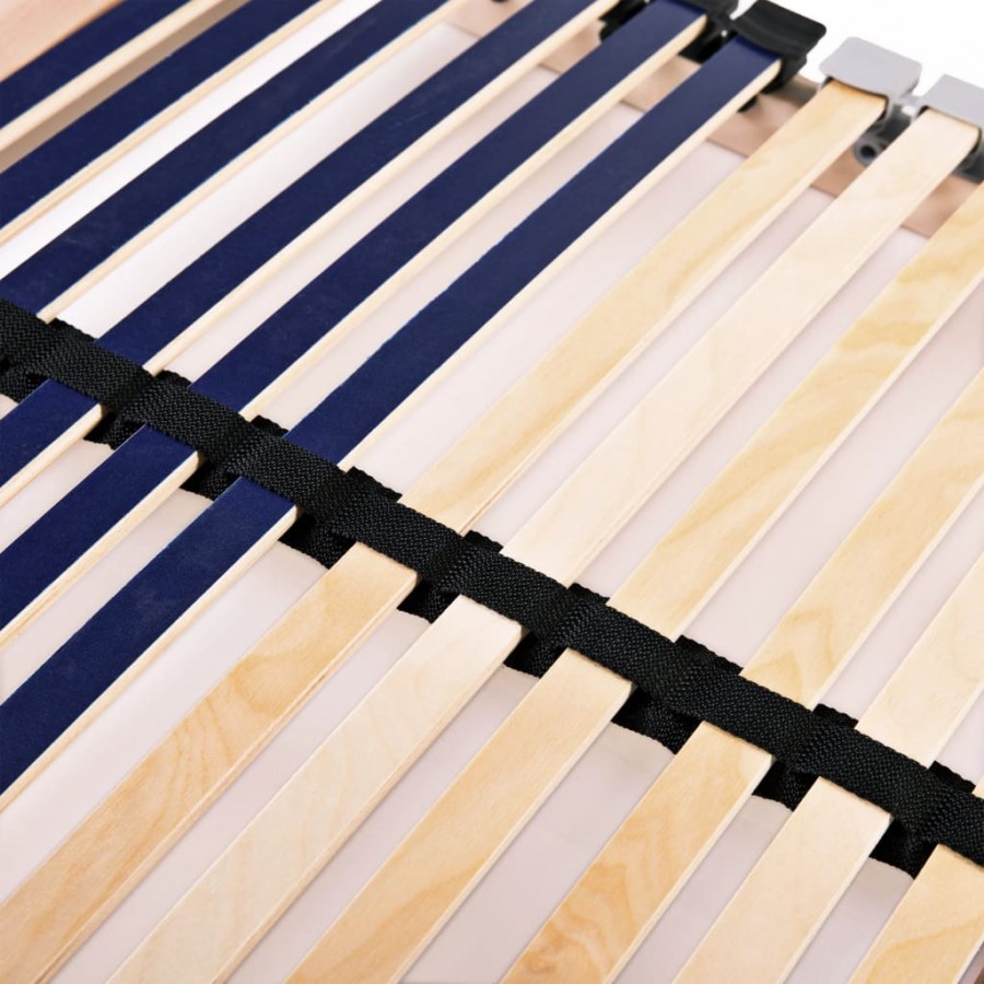 Cadre avec 42 lattes 7 zones 70 x 200 cm