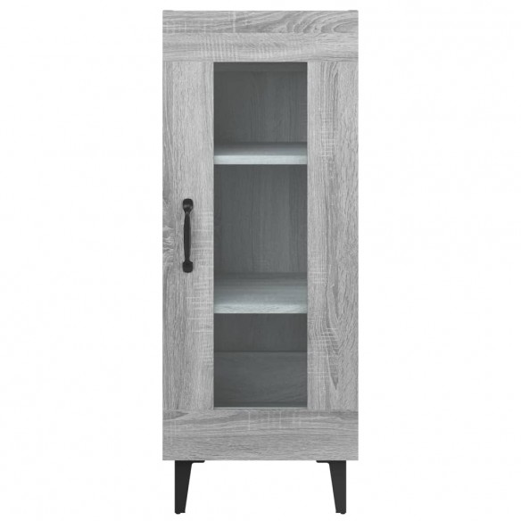 Buffet Sonoma gris 34,5x34x90 cm Bois d'ingénierie