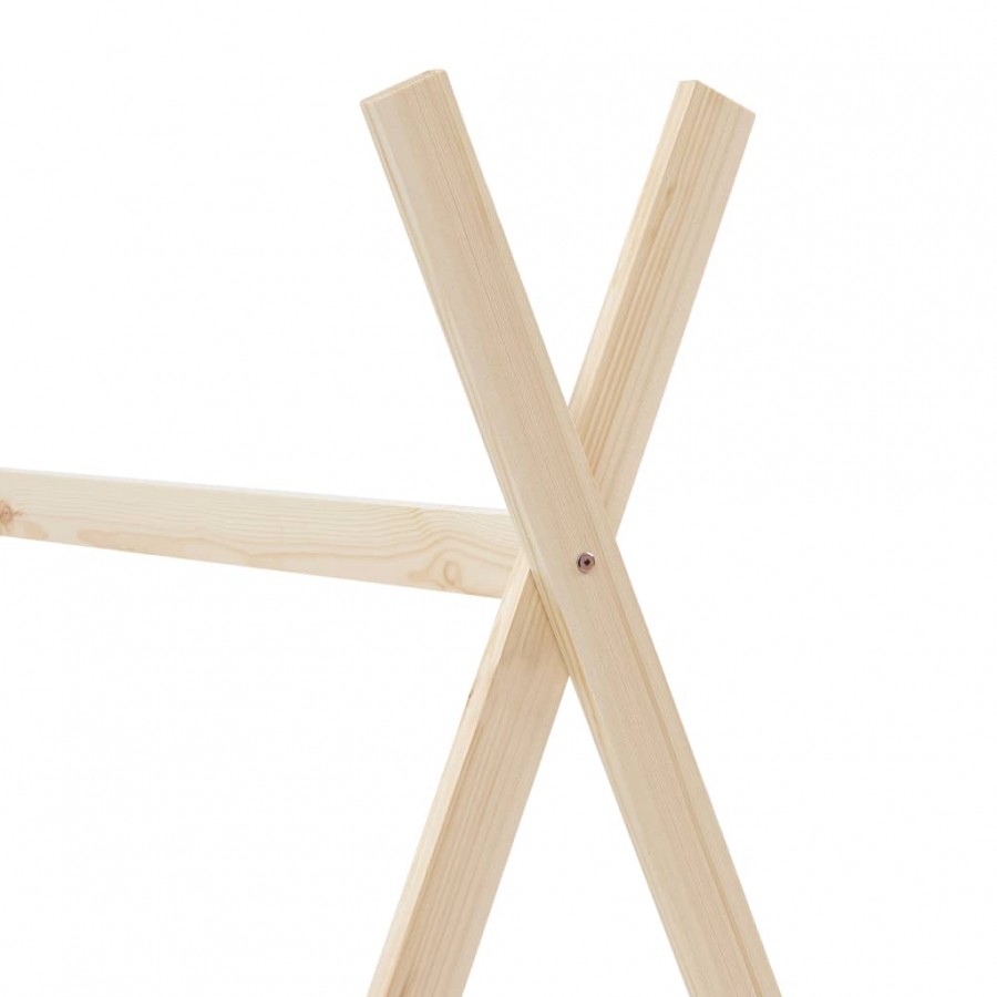 Lit d'enfant Bois de pin massif 70x140 cm Lit d'enfant Bois de pin massif 70x140 cm