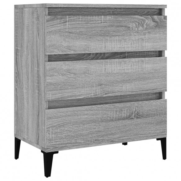 Buffet Sonoma gris 60x35x70 cm Bois d'ingénierie