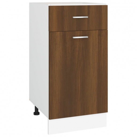 Armoire de plancher à tiroir Chêne marron 40x46x81,5 cm