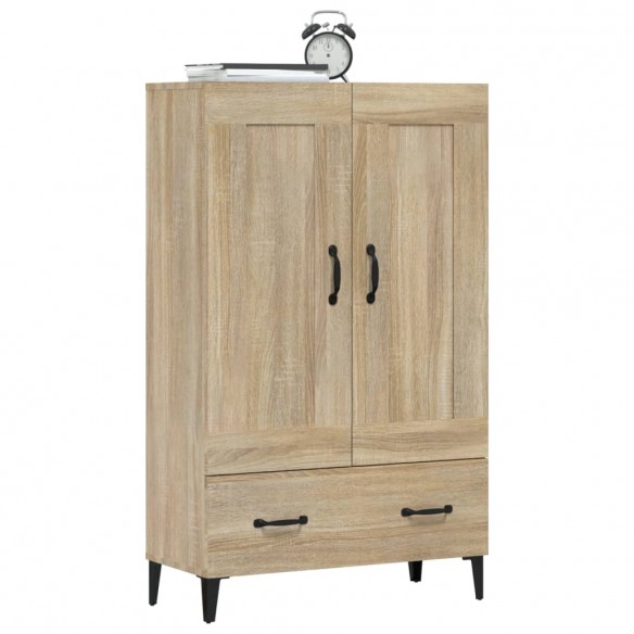 Buffet haut Chêne sonoma 70x31x115 cm Bois d'ingénierie