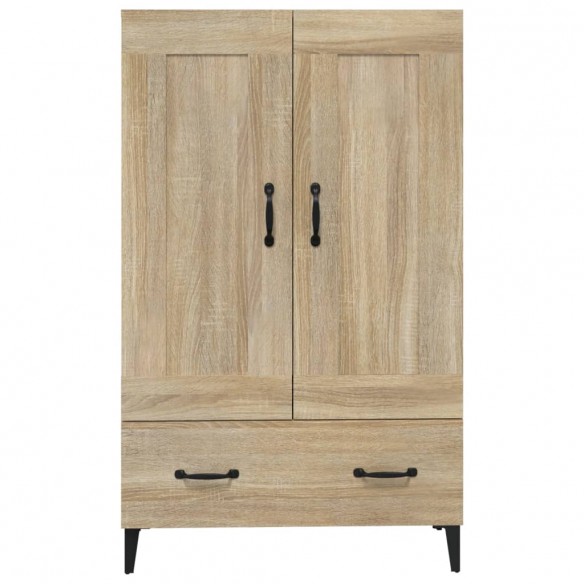 Buffet haut Chêne sonoma 70x31x115 cm Bois d'ingénierie