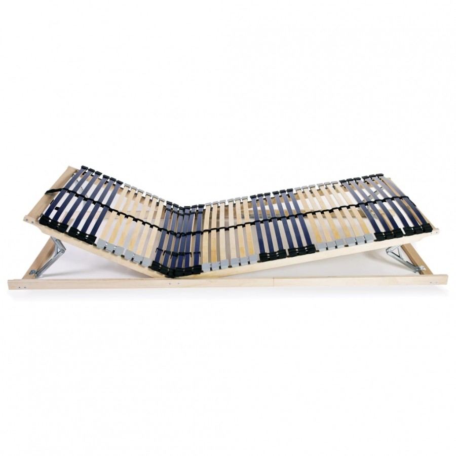 Cadre avec 42 lattes 7 zones 90 x 200 cm
