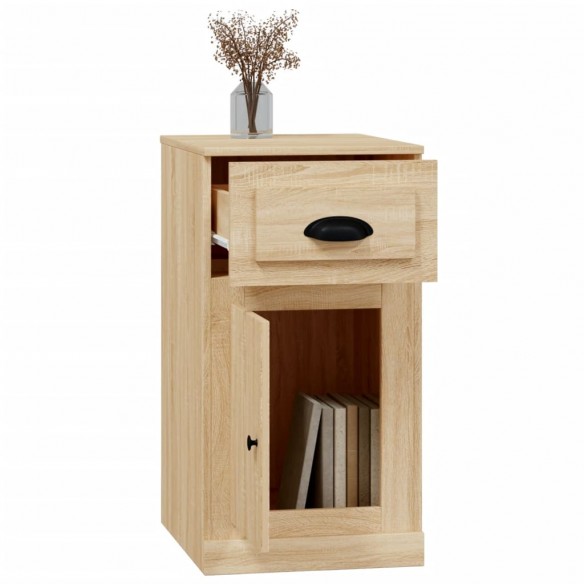 Armoire latérale avec tiroir chêne sonoma 40x50x75 cm