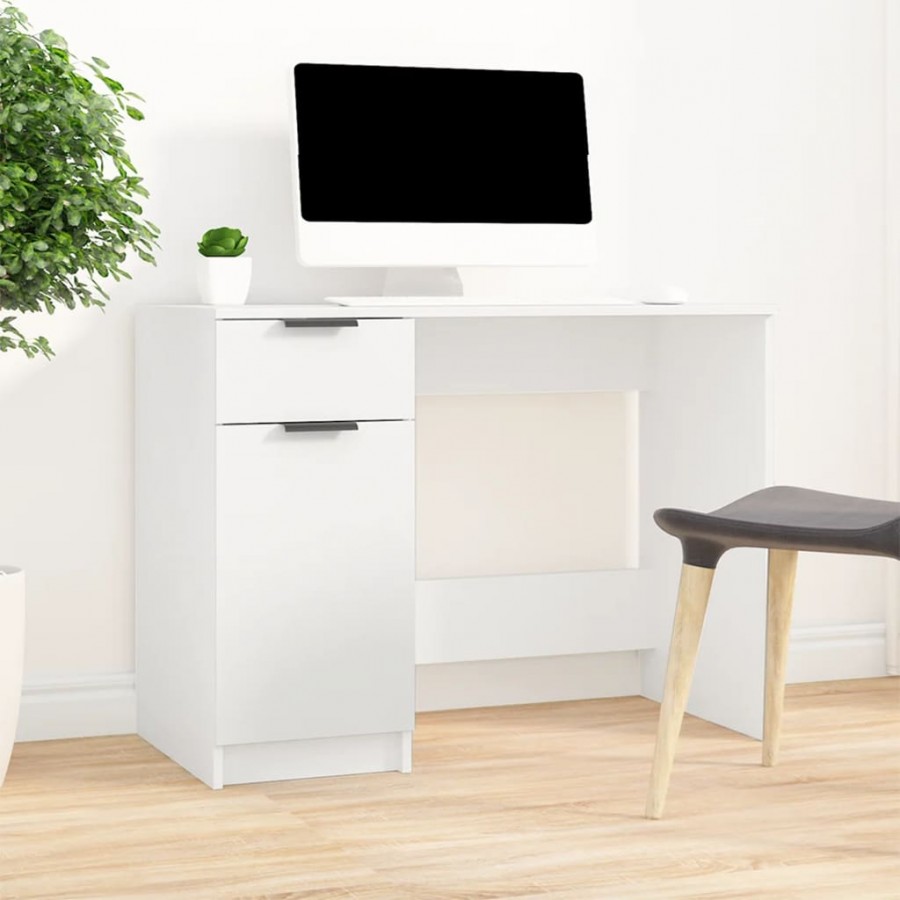 Bureau Blanc 100x50x75 cm 