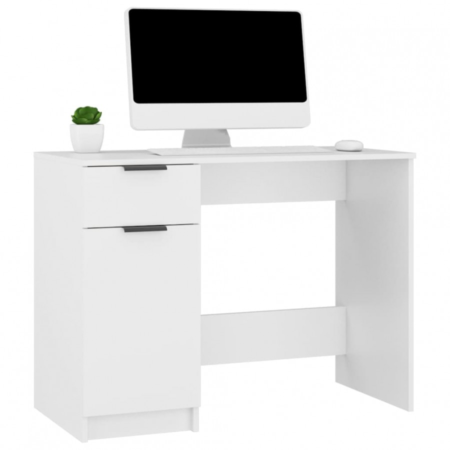 Bureau Blanc 100x50x75 cm 
