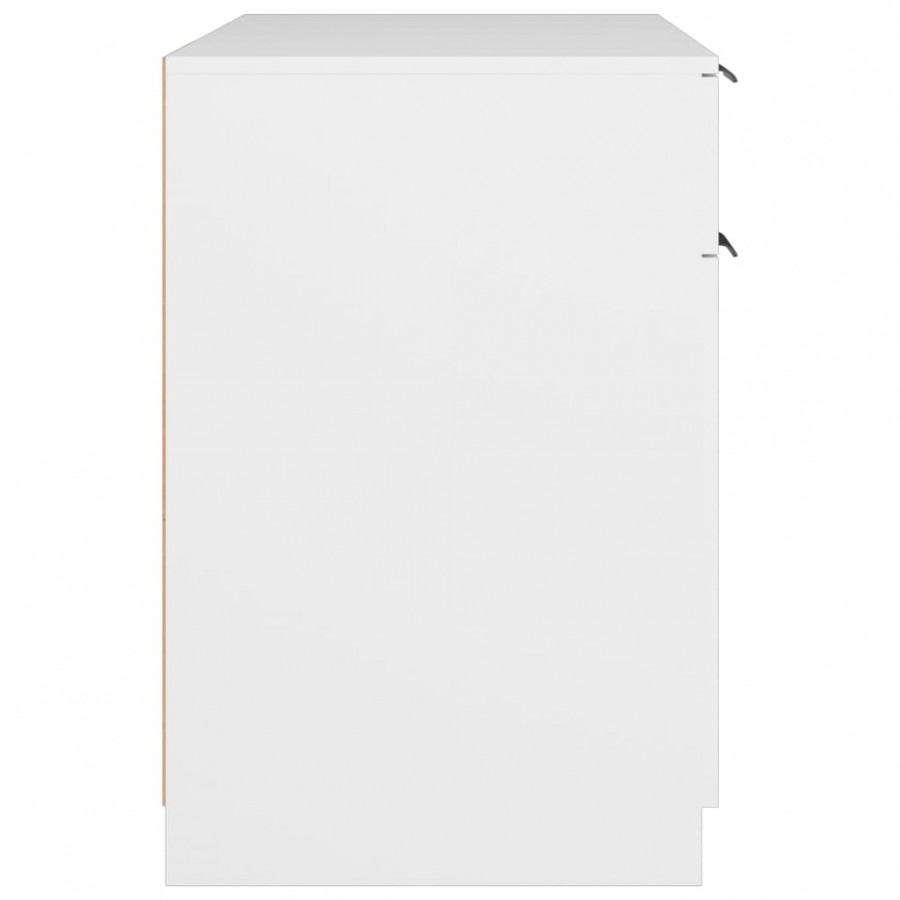 Bureau Blanc 100x50x75 cm 