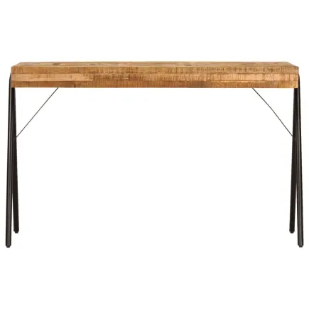 Table à écrire Bois de manguier massif 118 x 50 x 75 cm 2