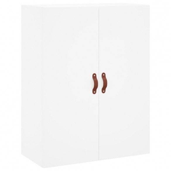 Armoire murale blanc 69,5x34x90 cm