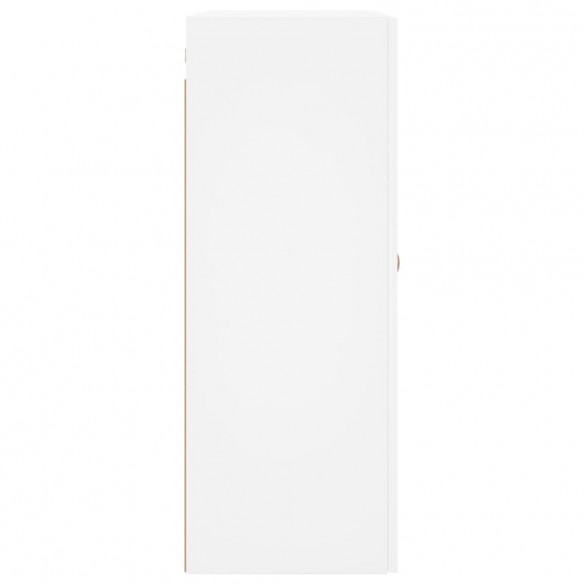 Armoire murale blanc 69,5x34x90 cm