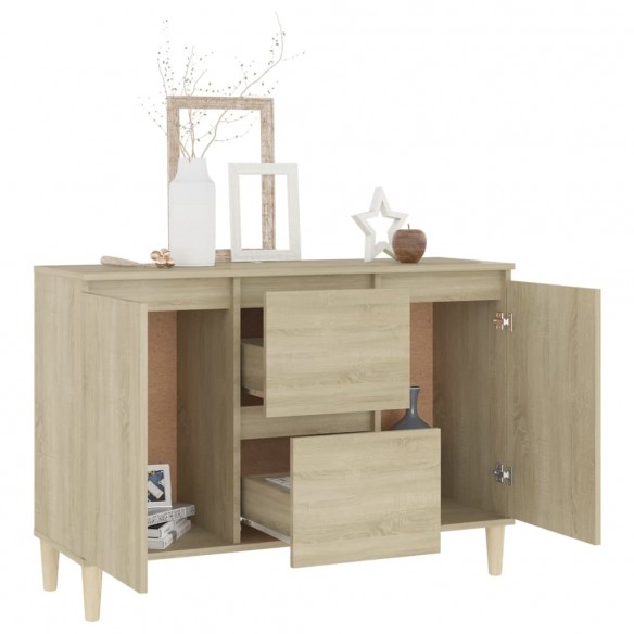 Buffet Chêne sonoma 103,5x35x70 cm Aggloméré