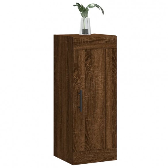 Armoire murale chêne marron 34,5x34x90 cm bois d'ingénierie