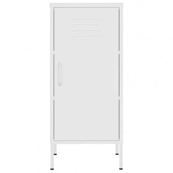 Armoire de rangement Blanc 42,5x35x101,5 cm Acier