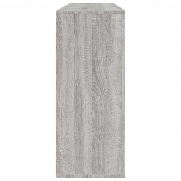 Armoire murale Sonoma gris 80x33x80 cm Bois d'ingénierie