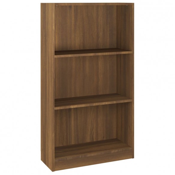 Bibliothèque Chêne marron 60x24x109 cm Bois d'ingénierie