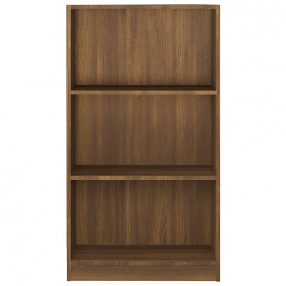 Bibliothèque Chêne marron 60x24x109 cm Bois d'ingénierie