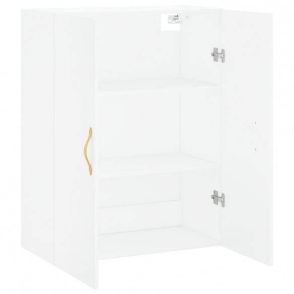 Armoire murale blanc 69,5x34x90 cm