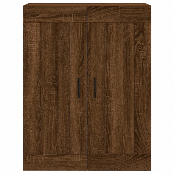 Armoire murale chêne marron 69,5x34x90 cm bois d'ingénierie