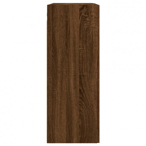 Armoire murale chêne marron 69,5x34x90 cm bois d'ingénierie