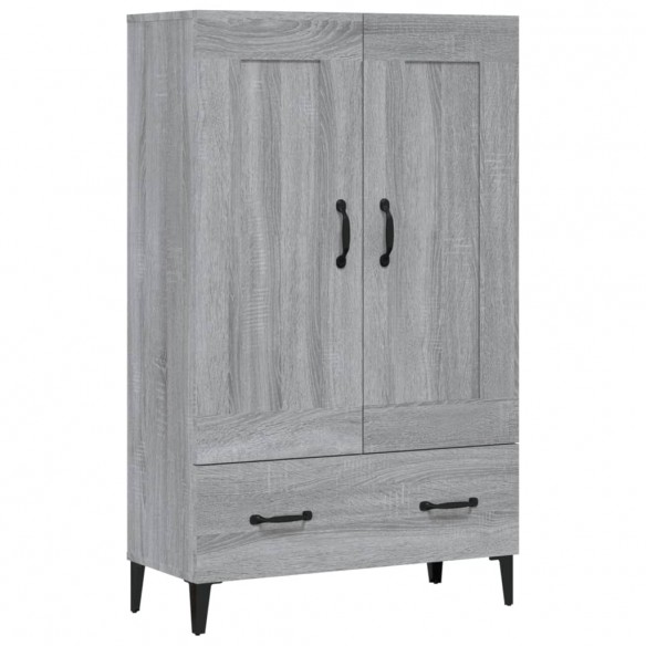 Buffet Sonoma gris 70x31x115 cm Bois d'ingénierie