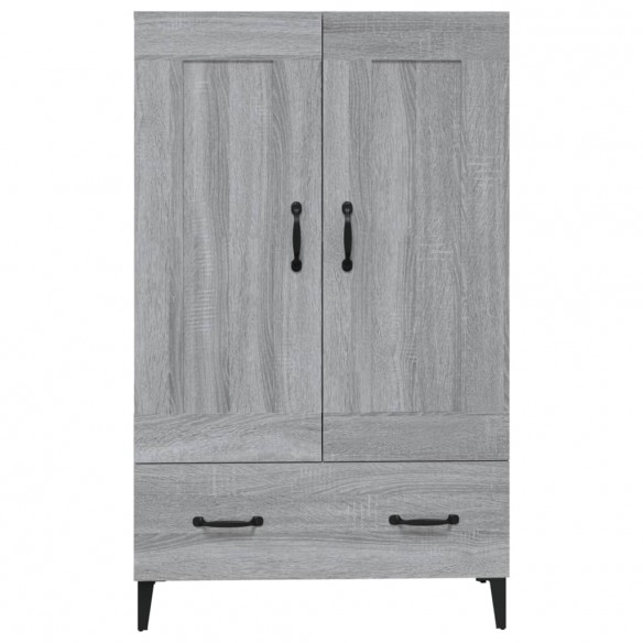 Buffet Sonoma gris 70x31x115 cm Bois d'ingénierie