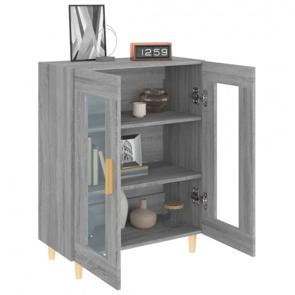 Buffet sonoma gris 69,5x34x90 cm bois d'ingénierie