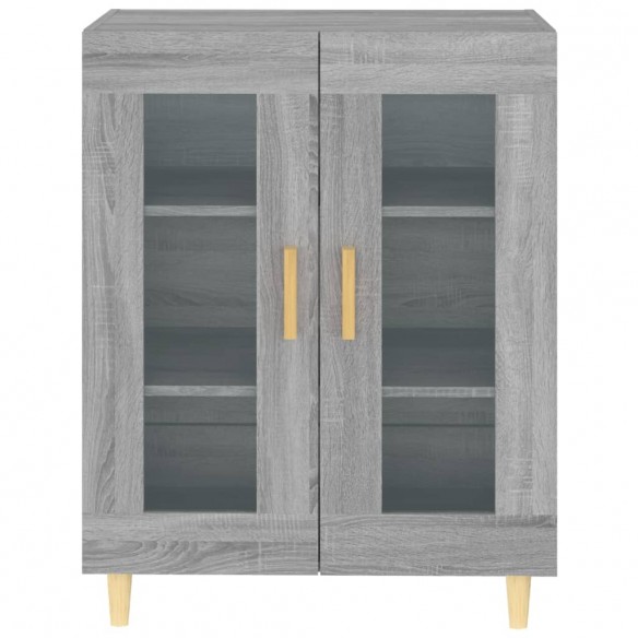 Buffet sonoma gris 69,5x34x90 cm bois d'ingénierie