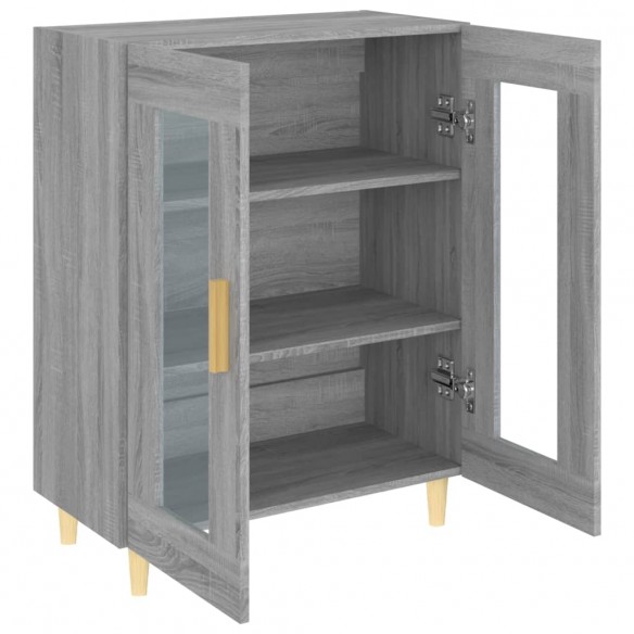 Buffet sonoma gris 69,5x34x90 cm bois d'ingénierie