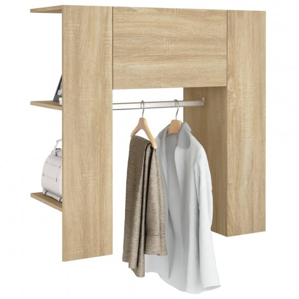 Armoire de couloir Chêne sonoma 97,5x37x99 cm Bois d'ingénierie