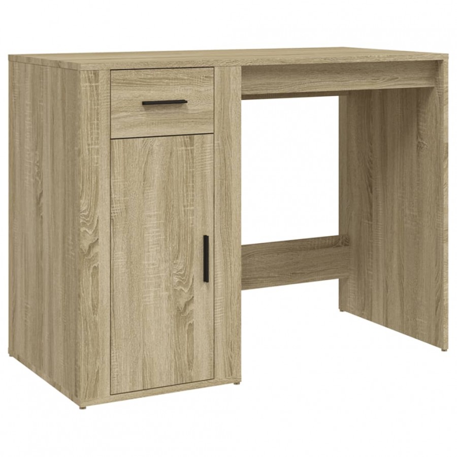 Bureau Chêne sonoma 100x49x75 cm 