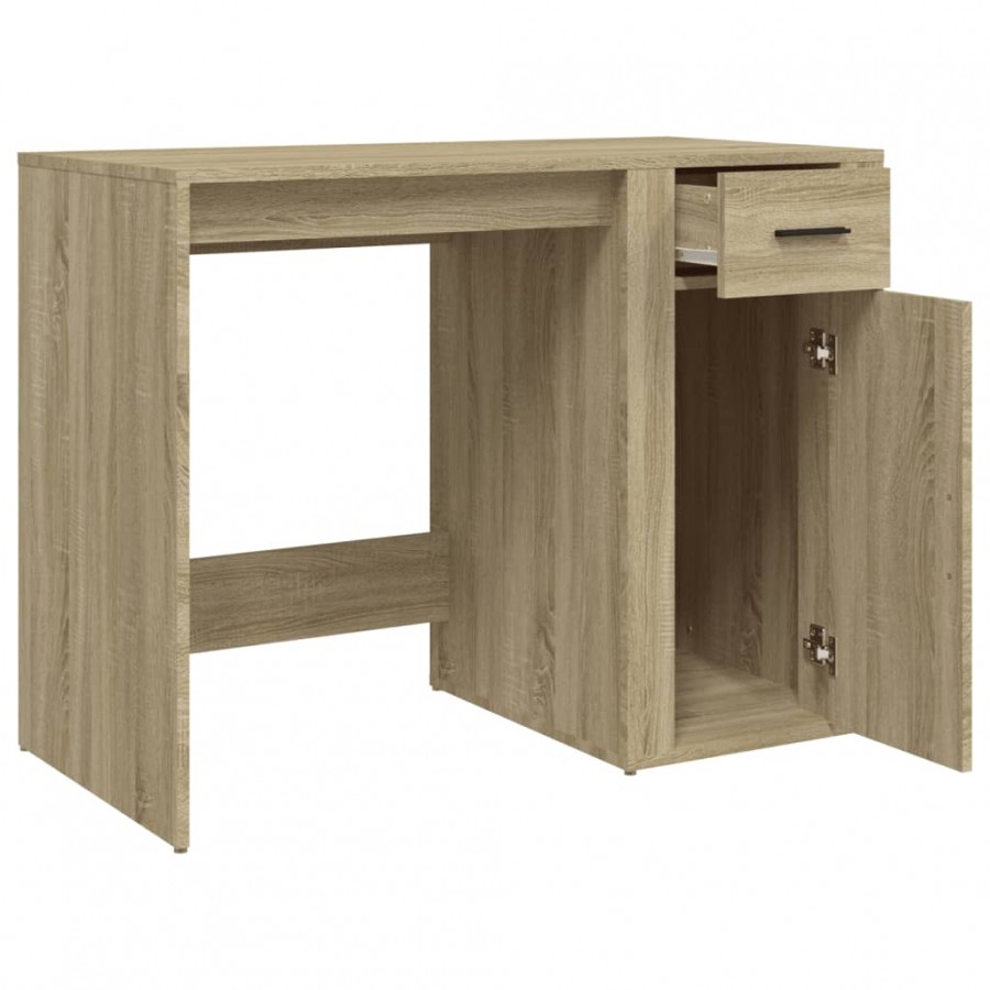 Bureau Chêne sonoma 100x49x75 cm 