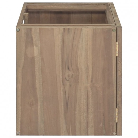 Armoire murale de salle de bain 90x39x40 cm Bois de teck massif