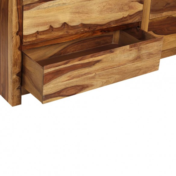 Meuble à tiroirs Bois massif de Sesham 160 x 40 x 80 cm